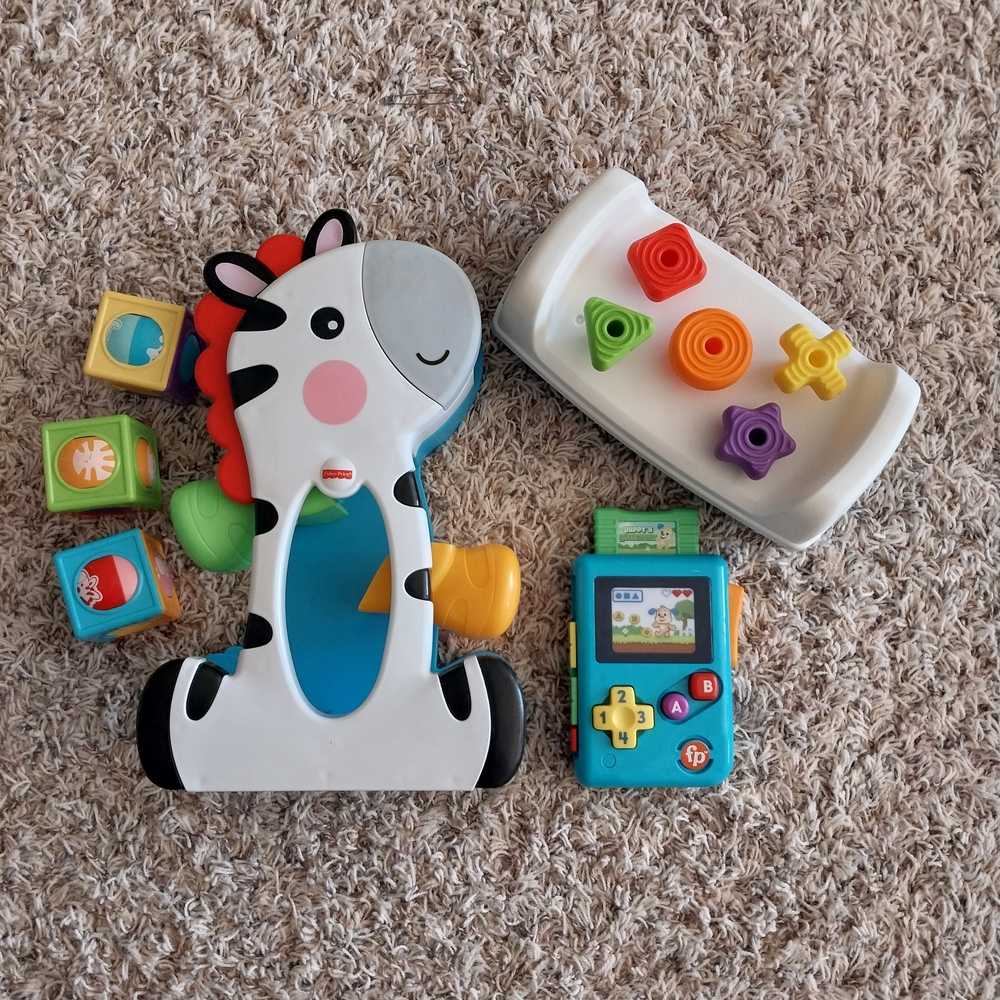 Bundle of 3 Fisher-Price Toys for Ages 6 Months & Up